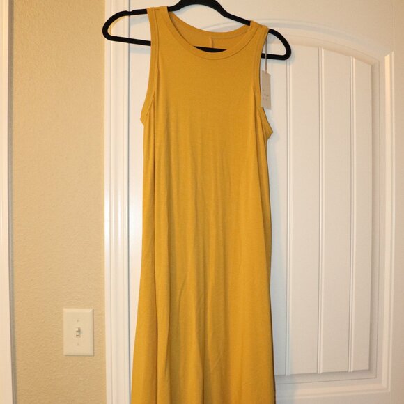 a new day Dresses & Skirts - A New Day Swing Dress - Yellow, Size Medium
